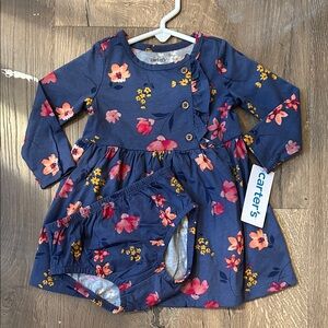 CARTER’S NWT 2 Piece Dress and Bloomers Set